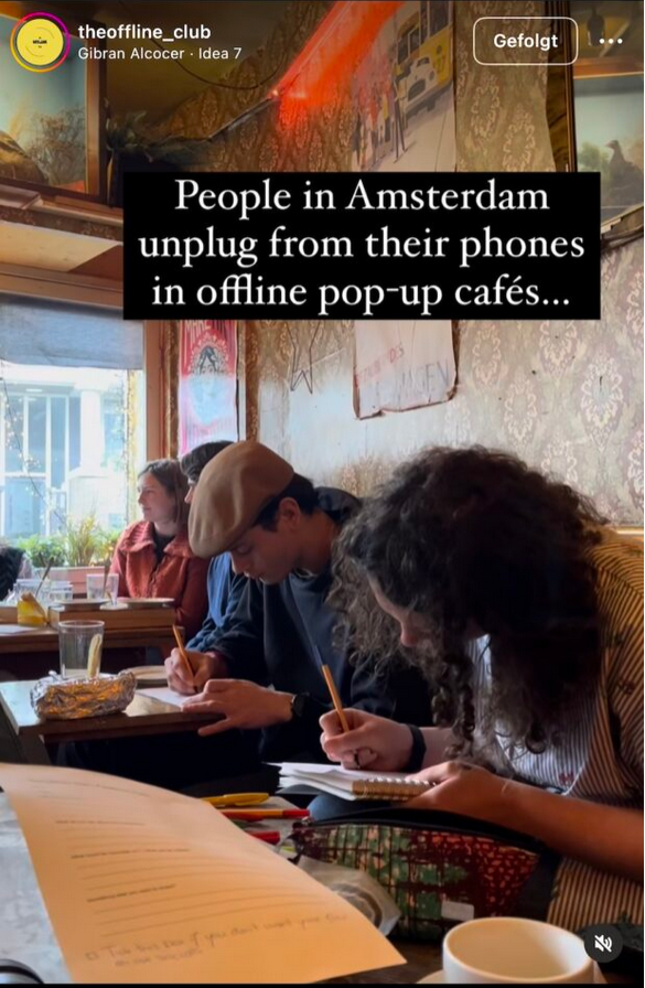 The Offline club in Amsterdam