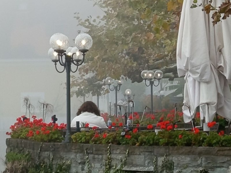 Meersburg in Nebel&nbsp;getaucht