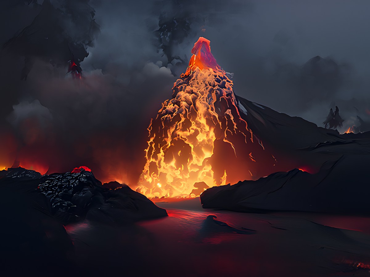 Vulkanausbruch